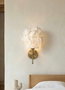 Opviq Lámpara de Pared Blanco y Dorado Antiguo
